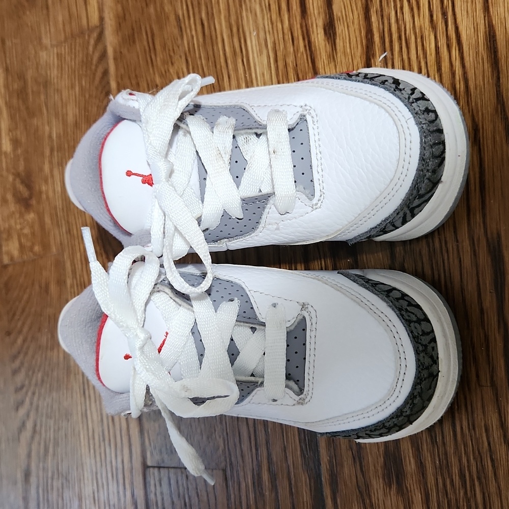 Toddlers Nike Retro Fire Red Air Jordan 3 sz 7C